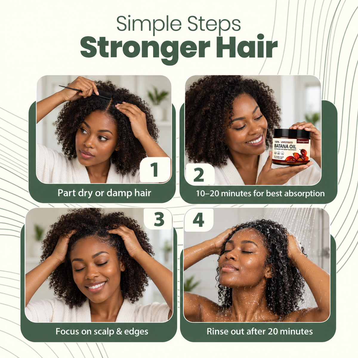 Produits Vitana™ | Huile de Batana 100 % non raffinée