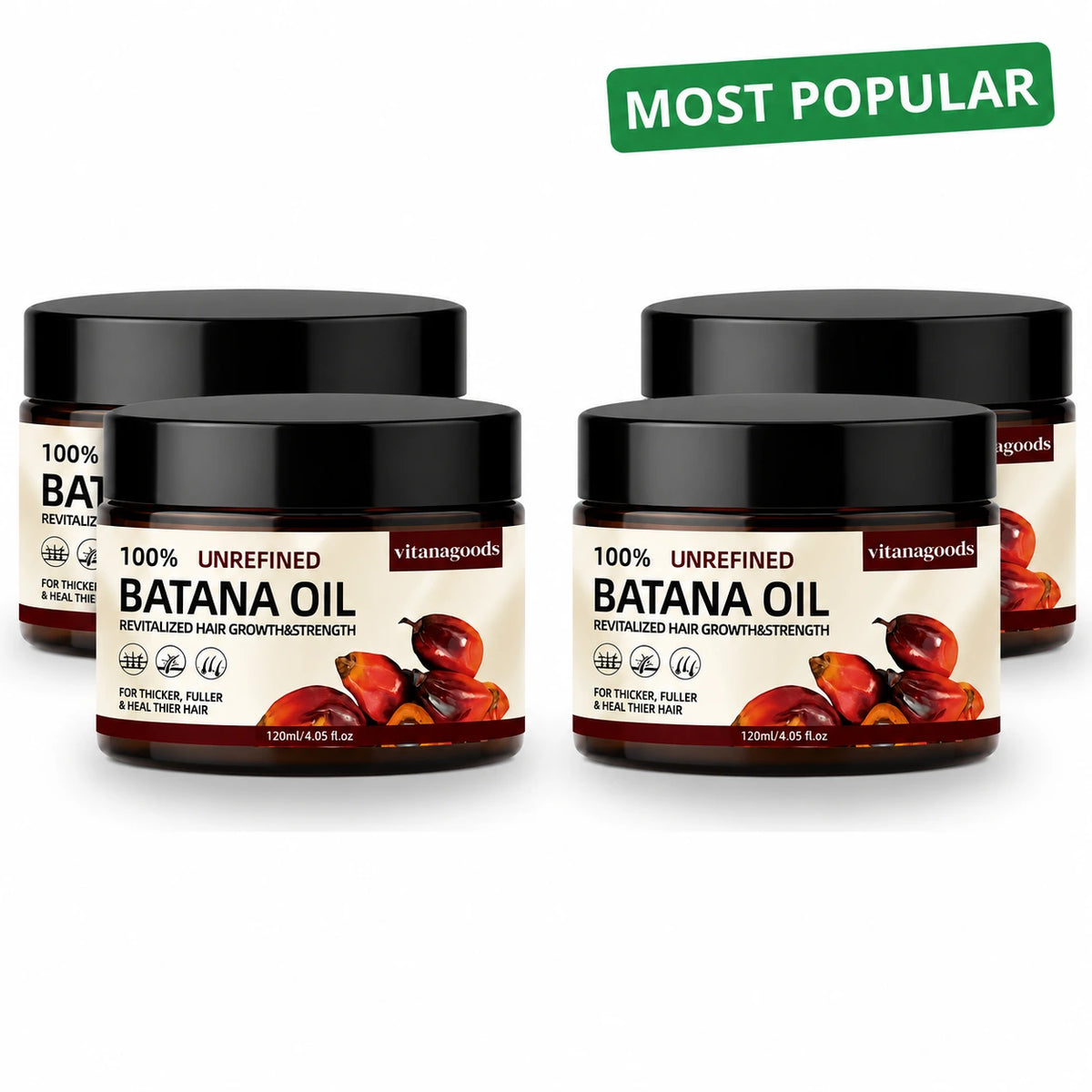 Batana Hair Growth & Strength Oil