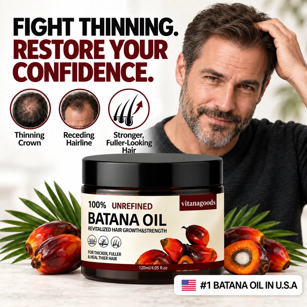 Batana Hair Growth & Strength Oil